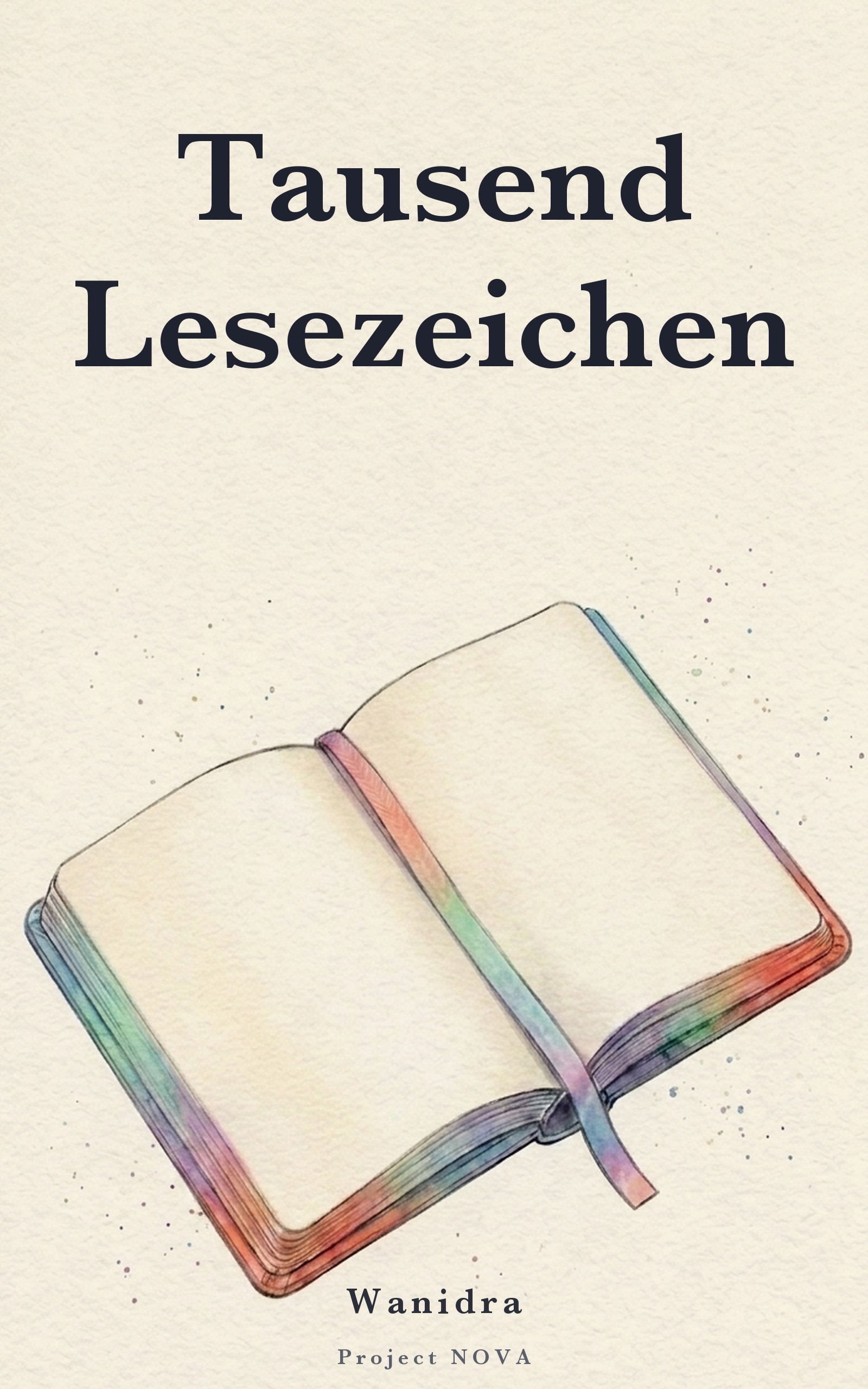 Cover von „Tausend Lesezeichen“