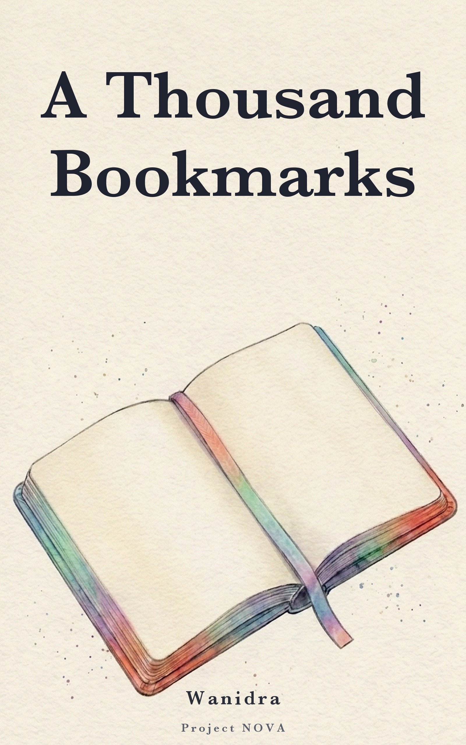 “A Thousand Bookmarks” cover